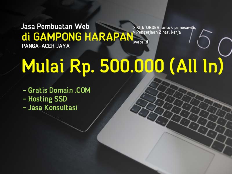 Jasa Pembuatan Web Di Gampong Harapan Kec Panga Kab Aceh Jaya - Aceh