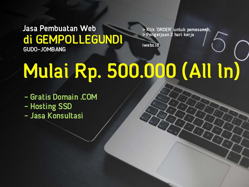 Jasa Pembuatan Web Di Gempollegundi Kec Gudo Kab Jombang - Jawa Timur
