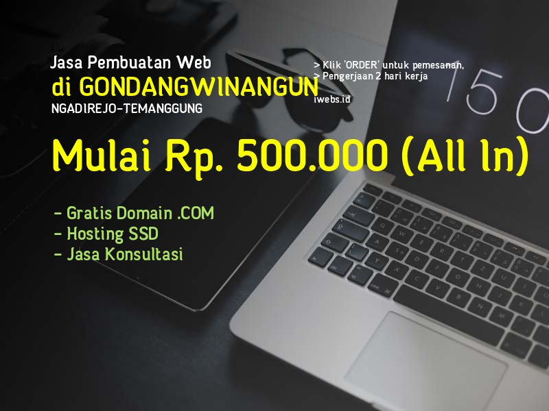 Jasa Pembuatan Web Di Gondangwinangun Kec Ngadirejo Kab Temanggung - Jawa Tengah