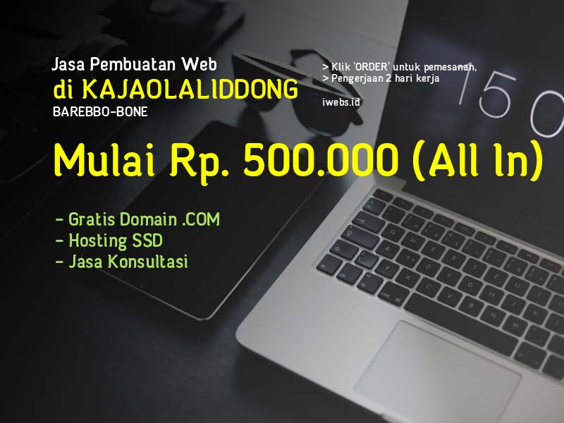 Jasa Pembuatan Web Di Kajaolaliddong Kec Barebbo Kab Bone - Sulawesi Selatan