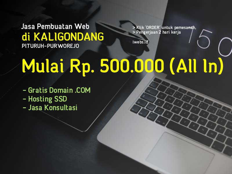 Jasa Pembuatan Web Di Kaligondang Kec Pituruh Kab Purworejo - Jawa Tengah