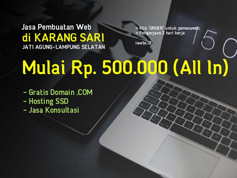 Jasa Pembuatan Web Di Karang Sari Kec Jati Agung Kab Lampung Selatan - Lampung