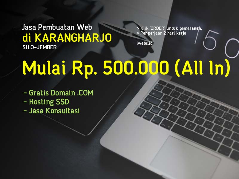 Jasa Pembuatan Web Di Karangharjo Kec Silo Kab Jember - Jawa Timur