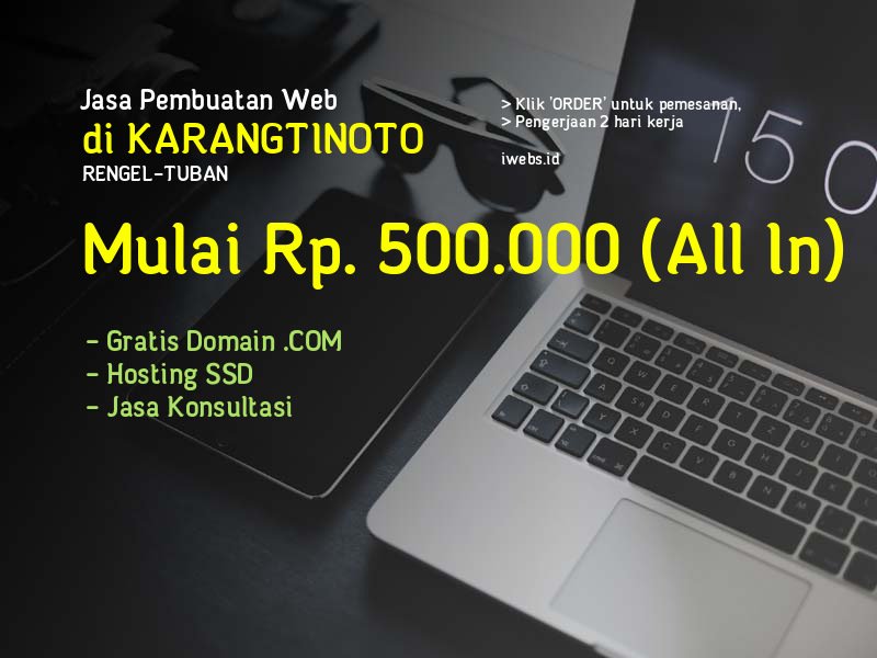 Jasa Pembuatan Web Di Karangtinoto Kec Rengel Kab Tuban - Jawa Timur