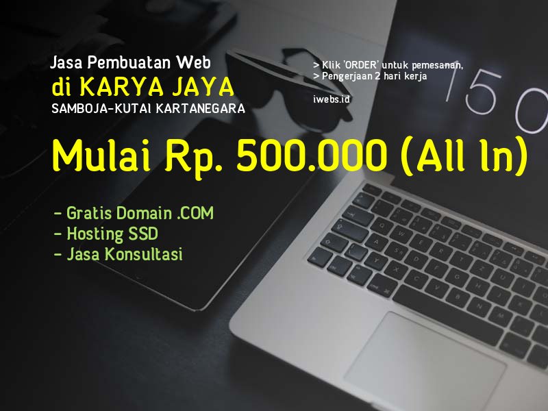 Jasa Pembuatan Web Di Karya Jaya Kec Samboja Kab Kutai Kartanegara - Kalimantan Timur