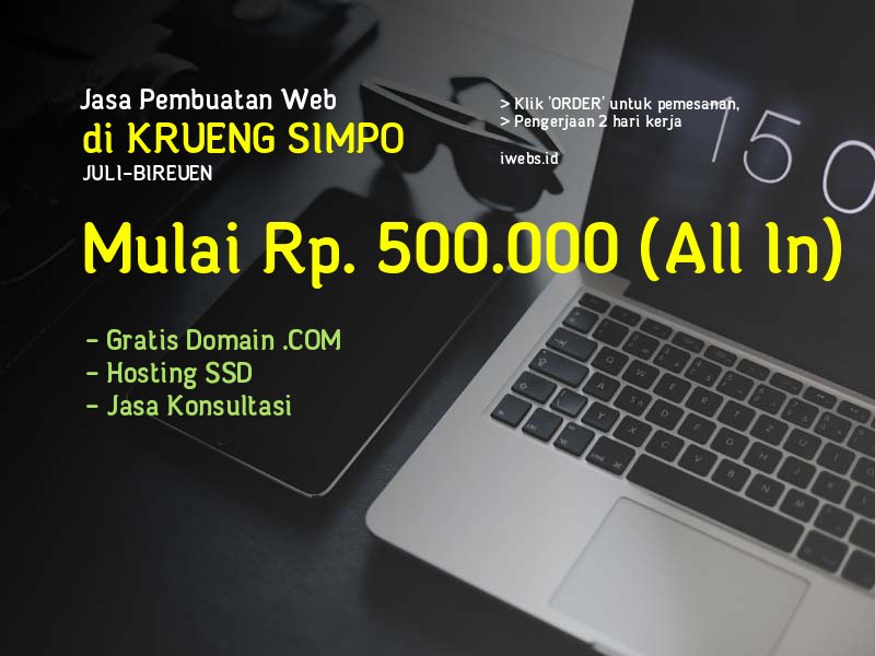 Jasa Pembuatan Web Di Krueng Simpo Kec Juli Kab Bireuen - Aceh