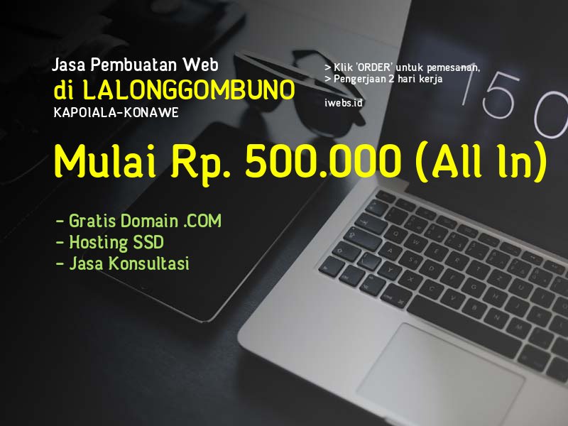 Jasa Pembuatan Web Di Lalonggombuno Kec Kapoiala Kab Konawe - Sulawesi Tenggara