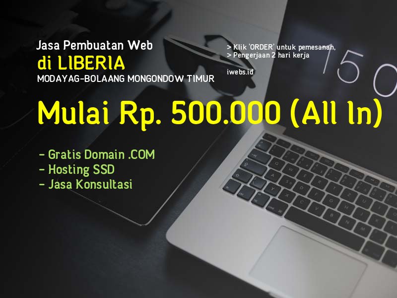Jasa Pembuatan Web Di Liberia Kec Modayag Kab Bolaang Mongondow Timur - Sulawesi Utara