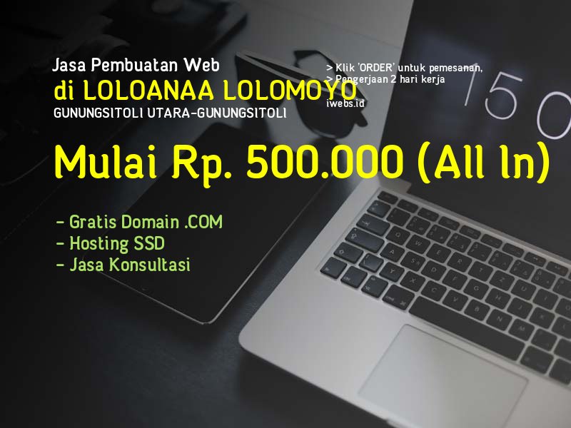 Jasa Pembuatan Web Di Loloanaa Lolomoyo Kec Gunungsitoli Utara Kota Gunungsitoli - Sumatera Utara