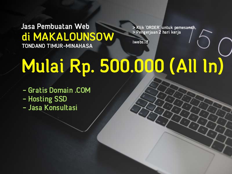 Jasa Pembuatan Web Di Makalounsow Kec Tondano Timur Kab Minahasa - Sulawesi Utara