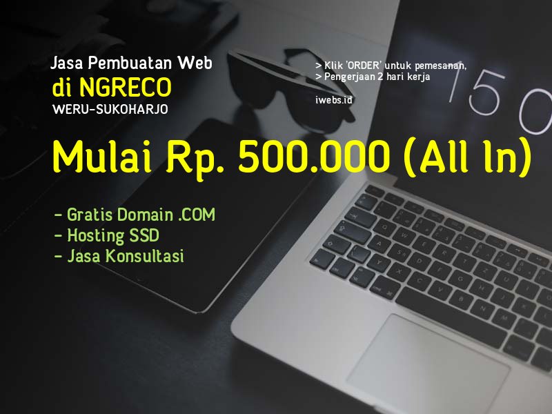 Jasa Pembuatan Web Di Ngreco Kec Weru Kab Sukoharjo - Jawa Tengah