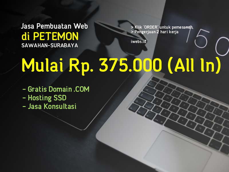 Jasa Pembuatan Web Di Petemon Kec Sawahan Kota Surabaya - Jawa Timur