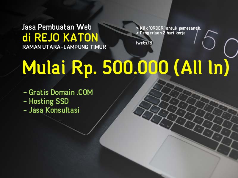 Jasa Pembuatan Web Di Rejo Katon Kec Raman Utara Kab Lampung Timur - Lampung