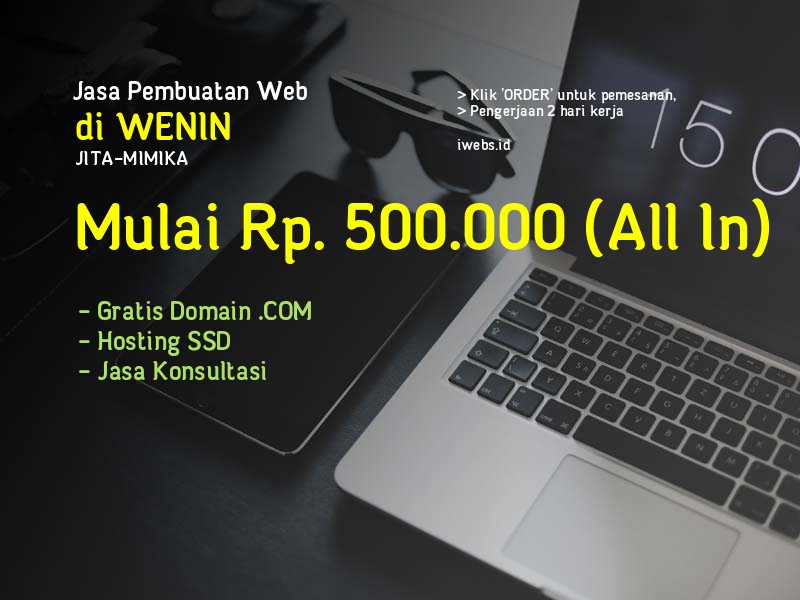 Jasa Pembuatan Web Di Wenin Kec Jita Kab Mimika - Papua Barat