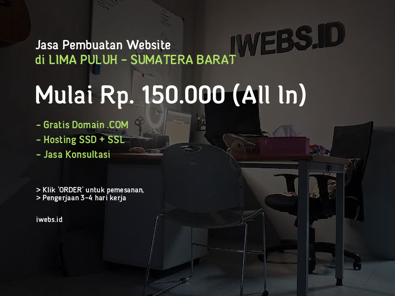 Jasa Pembuatan Website Lima Puluh Kota - Mulai Rp. 500.000